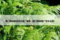 厦门网站建设优化推广服务（厦门网站推广优化公司）