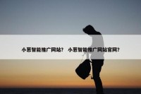 小葱智能推广网站？ 小葱智能推广网站官网？