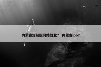 内蒙古定制版网站优化？ 内蒙古ipo？