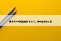 陆丰海外网站优化排名软件，陆丰在线网下载