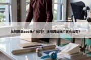 沈阳网站seo推广技巧？ 沈阳网站推广优化公司？