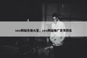 seo网站先推火星，seo网站推广首页排名