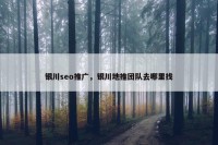 银川seo推广，银川地推团队去哪里找