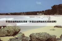 许昌企业网站优化系统（许昌企业网站优化系统招聘）