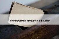 公司网站定制开发（网站定制开发怎么收费）
