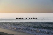 佛山来客seo（来一佛山）