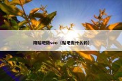 用贴吧做seo（贴吧做什么的）