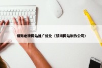镇海老牌网站推广优化（镇海网站制作公司）