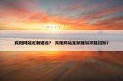 宾阳网站定制建设？ 宾阳网站定制建设项目招标？