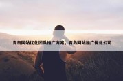 青岛网站优化团队推广方案，青岛网站推广优化公司