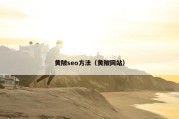 黄陂seo方法（黄陂网站）
