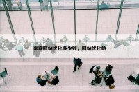 来宾网站优化多少钱，网站优化站
