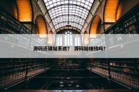 源码还建站系统？ 源码站赚钱吗？