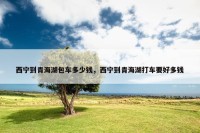 西宁到青海湖包车多少钱，西宁到青海湖打车要好多钱