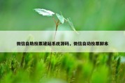 微信自助投票建站系统源码，微信自动投票脚本