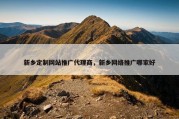 新乡定制网站推广代理商，新乡网络推广哪家好