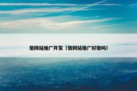 做网站推广开发（做网站推广好做吗）