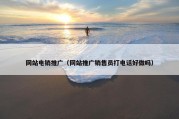 网站电销推广（网站推广销售员打电话好做吗）
