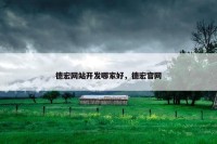 德宏网站开发哪家好，德宏官网