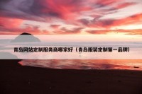 青岛网站定制服务商哪家好（青岛服装定制第一品牌）