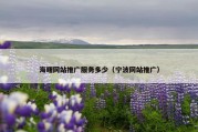 海曙网站推广服务多少（宁波网站推广）