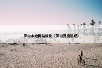 罗山本地网站优化（罗山百度贴吧）