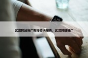武汉网站推广教程咨询服务，武汉网络推广