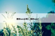 更好seo公司？ 做好seo？