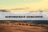 连云港外贸网站开发怎么样（连云港出口贸易代理）