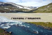 广州软件做网站（广州网站制作软件）