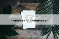 seo网站镜像技巧？ seo镜像网站教程？