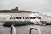 php制作网站开发（php如何制作网站）