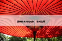 德州精美网站定制，德州在线