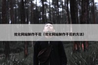 优化网站制作干花（优化网站制作干花的方法）