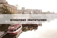 国内网站开发推荐（网站开发平台有哪些）