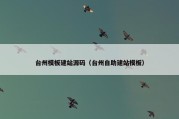 台州模板建站源码（台州自助建站模板）