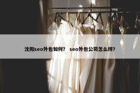 沈阳seo外包如何？ seo外包公司怎么样？
