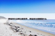 网站优化去哪注册软件，网站优化需要做什么