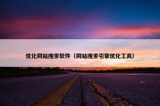 优化网站搜索软件（网站搜索引擎优化工具）