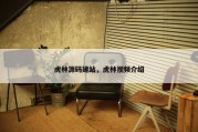 虎林源码建站，虎林视频介绍