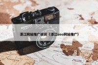 湛江网站推广说说（湛江seo网站推广）