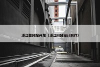 湛江做网站开发（湛江网站设计制作）