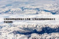 辽阳企业网站定制设计工作室（辽阳企业网站定制设计工作室招聘）