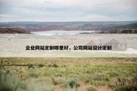 企业网站定制哪里好，公司网站设计定制