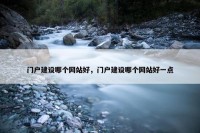 门户建设哪个网站好，门户建设哪个网站好一点