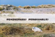 伊犁州营销型网站建设？ 伊犁网络科技有限公司？