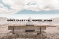 网站开发人员界面设计图，网站开发的工作流程图