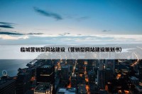 临城营销型网站建设（营销型网站建设策划书）