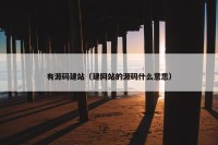 有源码建站（建网站的源码什么意思）