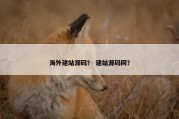 海外建站源码？ 建站源码网？